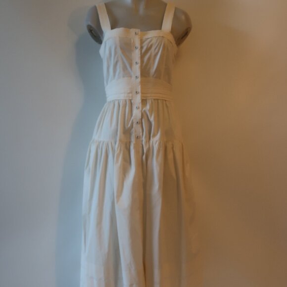 Ulla Johnson Dresses & Skirts - Ulla Johnson Cream Button-Front Maxi Dress